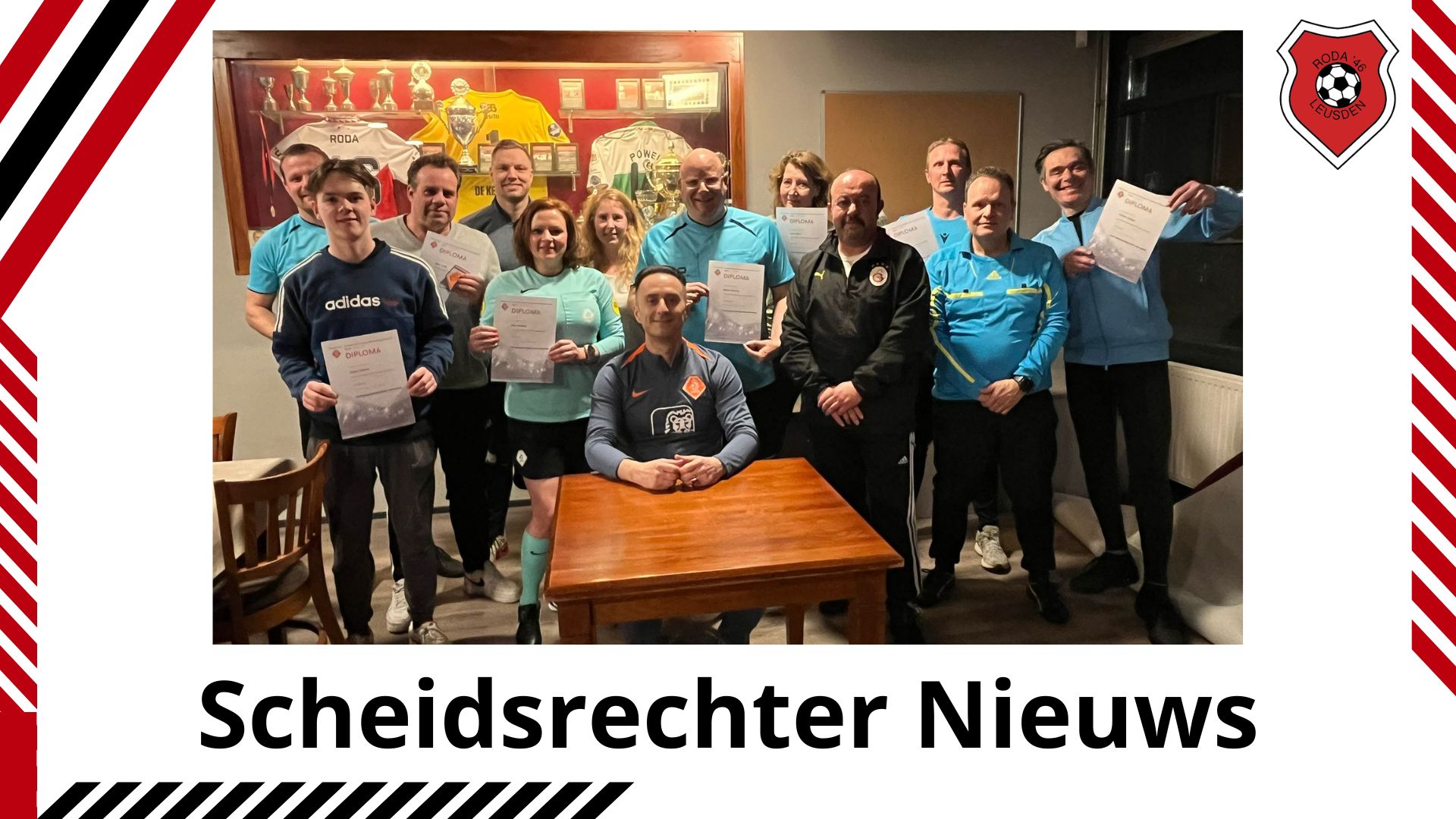 scheidsrechter behalen diploma VSR