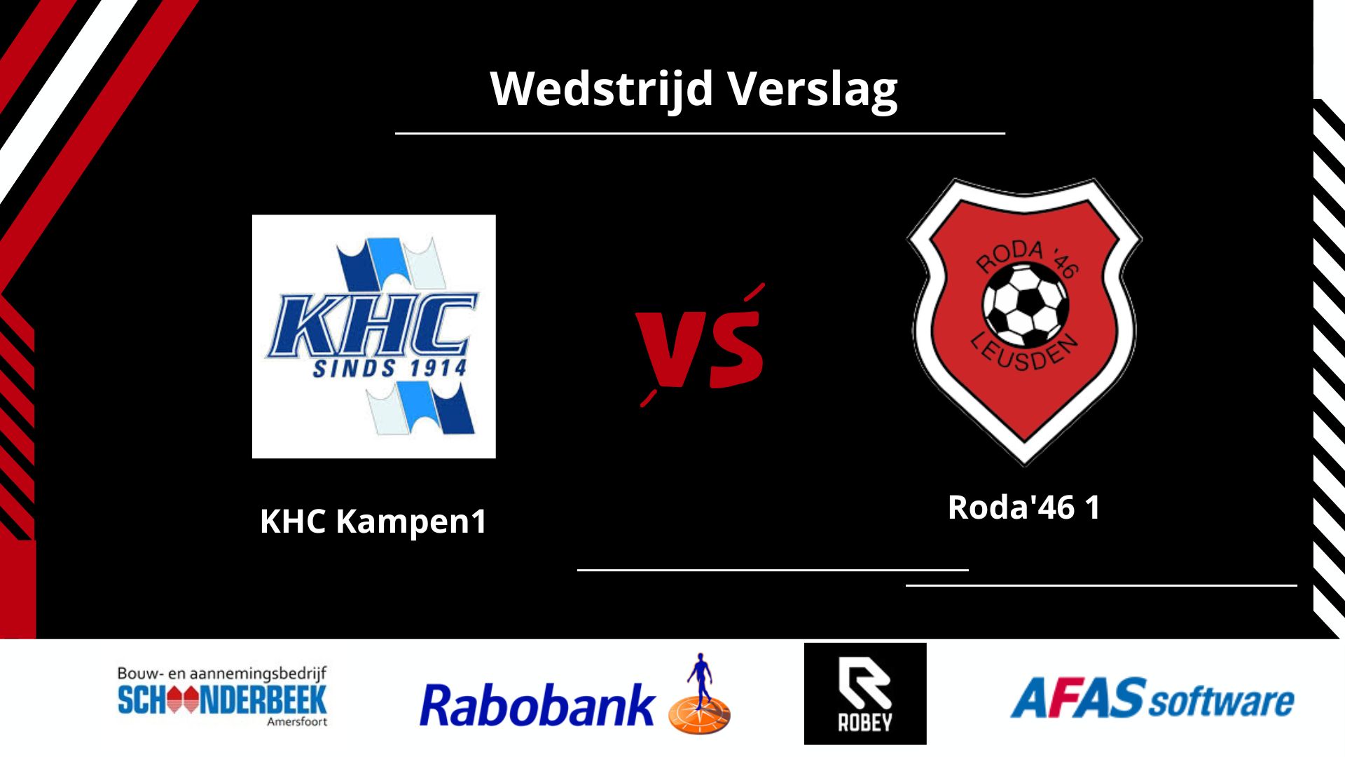 KHC Kampen 1 - Roda'46 1 28-02-2026