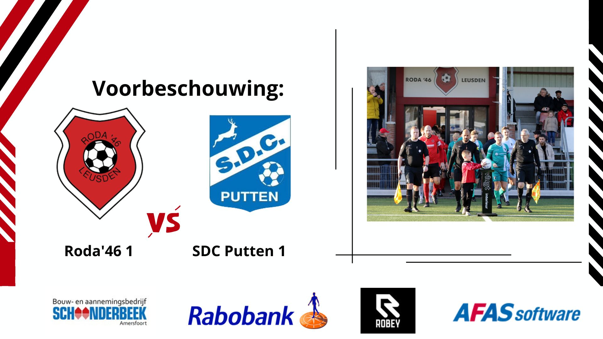 Voorbeschouwing Roda'46 - SDC Putten 7 Maart 2026