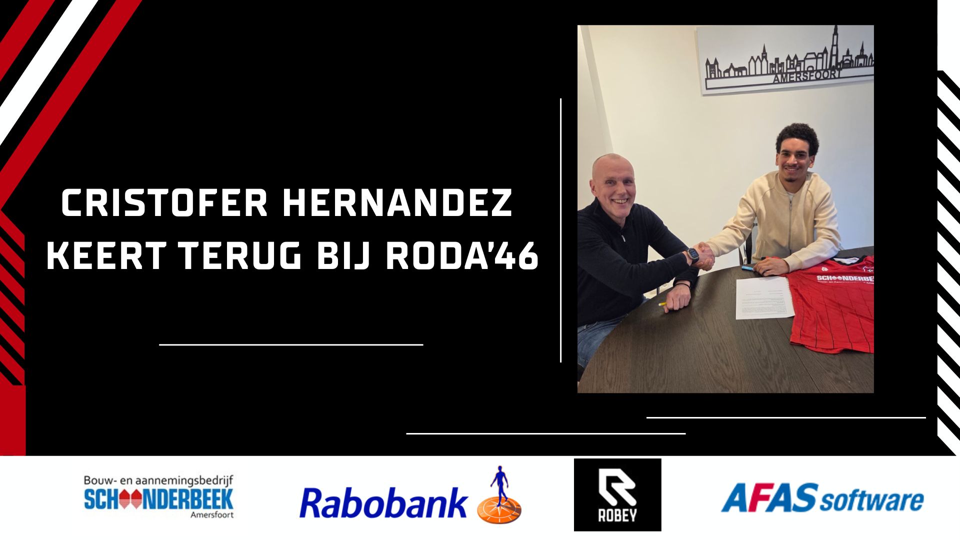 Cristofer Hernandez keert terug bij Roda’46